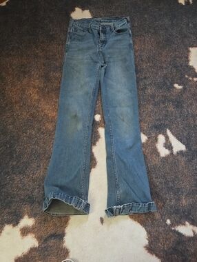 Cowgirl Tuff Women's Medium Wash Flare Jeans
